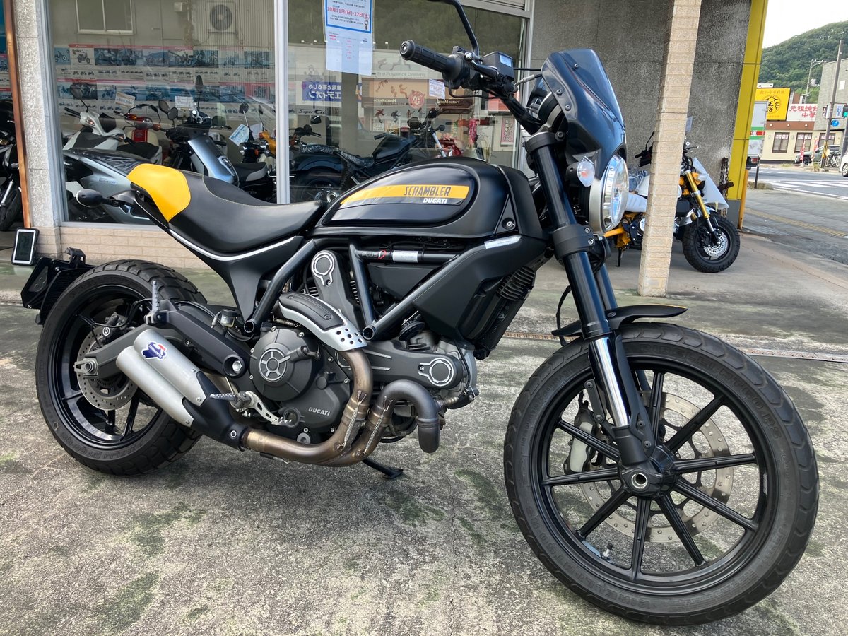 Ducati SCRAMBLER 803 FULLTHROTTLE 2015, рама ML0K102JAFT006697 – мотоцикл из Японии с аукциона IAUC, фото 1