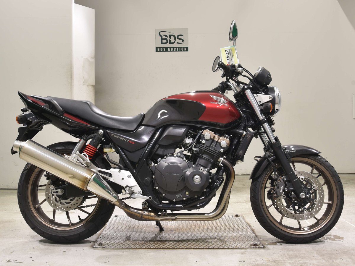 Honda CB400SF 2015, рама NC42-1700860 – мотоцикл из Японии с аукциона BDS, фото 1