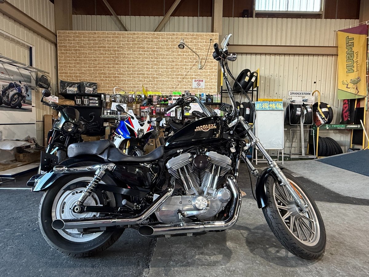 HD SPORTSTER XL883L 2008, рама 5HD4CR21X8K465394 – мотоцикл из Японии с аукциона IAUC, фото 1