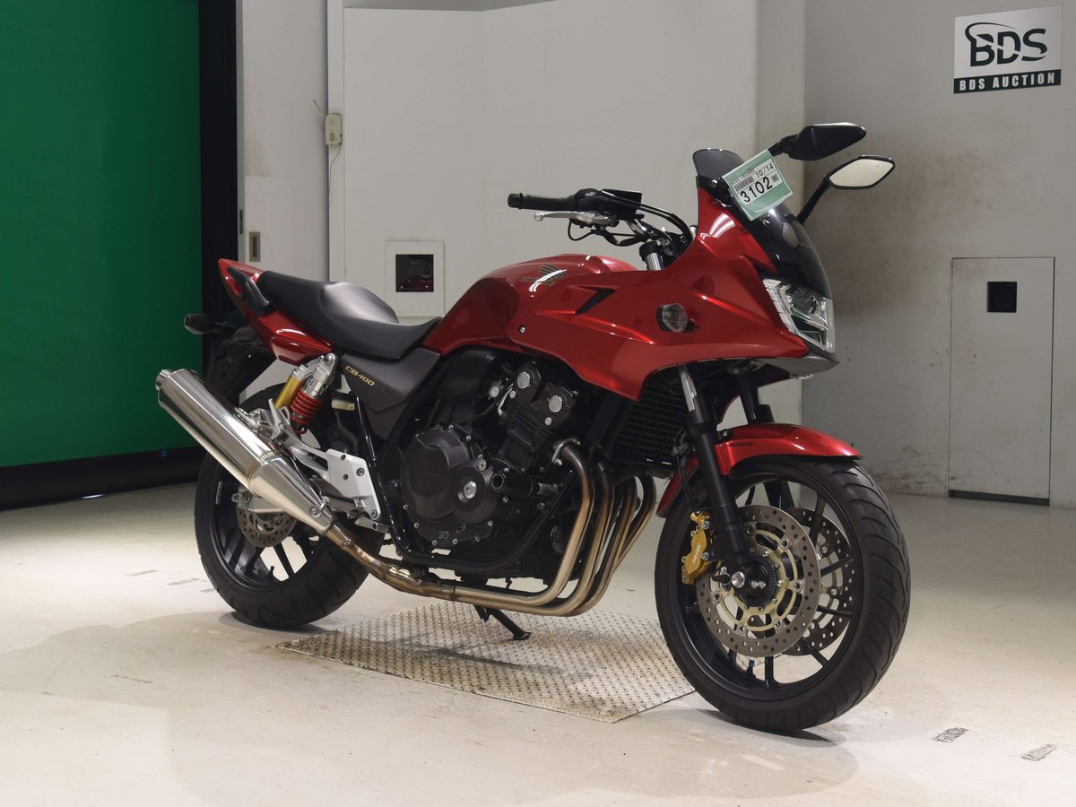 Honda CB400SFA BOLDOR 2015, рама NC42-1603682 – мотоцикл из Японии с аукциона BDS, фото 3