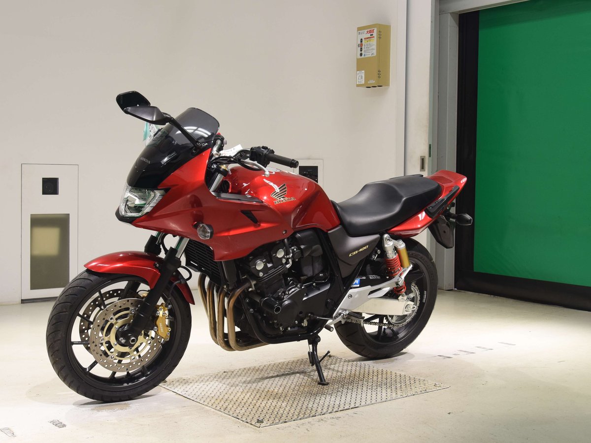 Honda CB400SFA BOLDOR 2015, рама NC42-1603682 – мотоцикл из Японии с аукциона BDS, фото 4