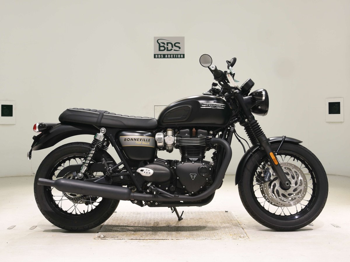 Triumph BONNEVILLE T120 2021, рама SMTDAD75HWNAX0834 – мотоцикл из Японии с аукциона BDS, фото 1