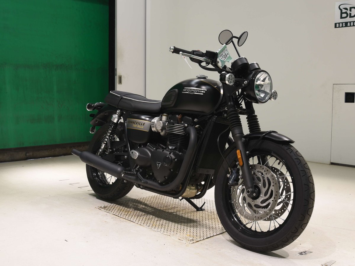 Triumph BONNEVILLE T120 2021, рама SMTDAD75HWNAX0834 – мотоцикл из Японии с аукциона BDS, фото 3
