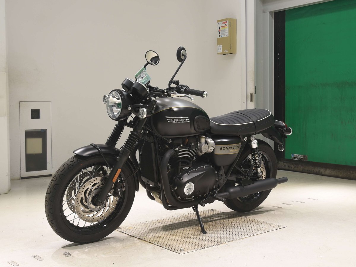 Triumph BONNEVILLE T120 2021, рама SMTDAD75HWNAX0834 – мотоцикл из Японии с аукциона BDS, фото 4