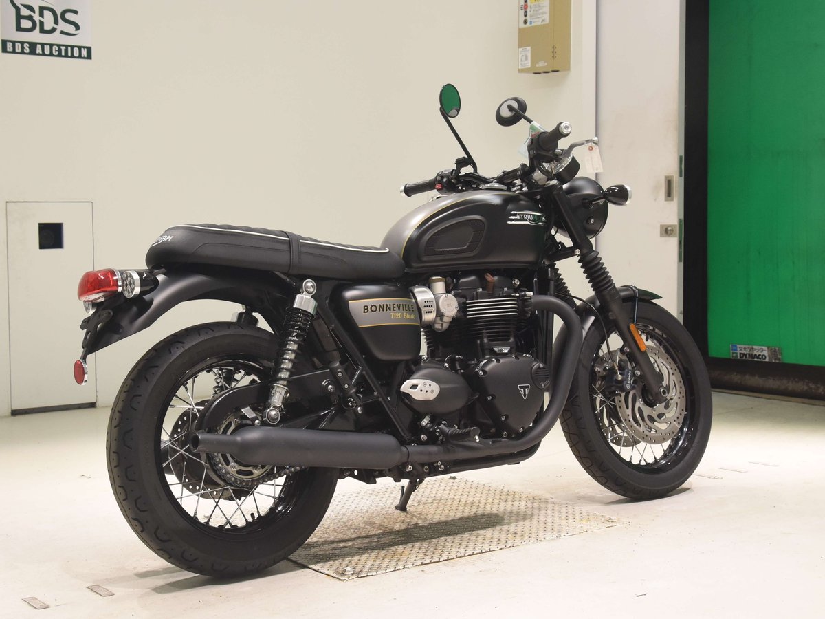 Triumph BONNEVILLE T120 2021, рама SMTDAD75HWNAX0834 – мотоцикл из Японии с аукциона BDS, фото 5