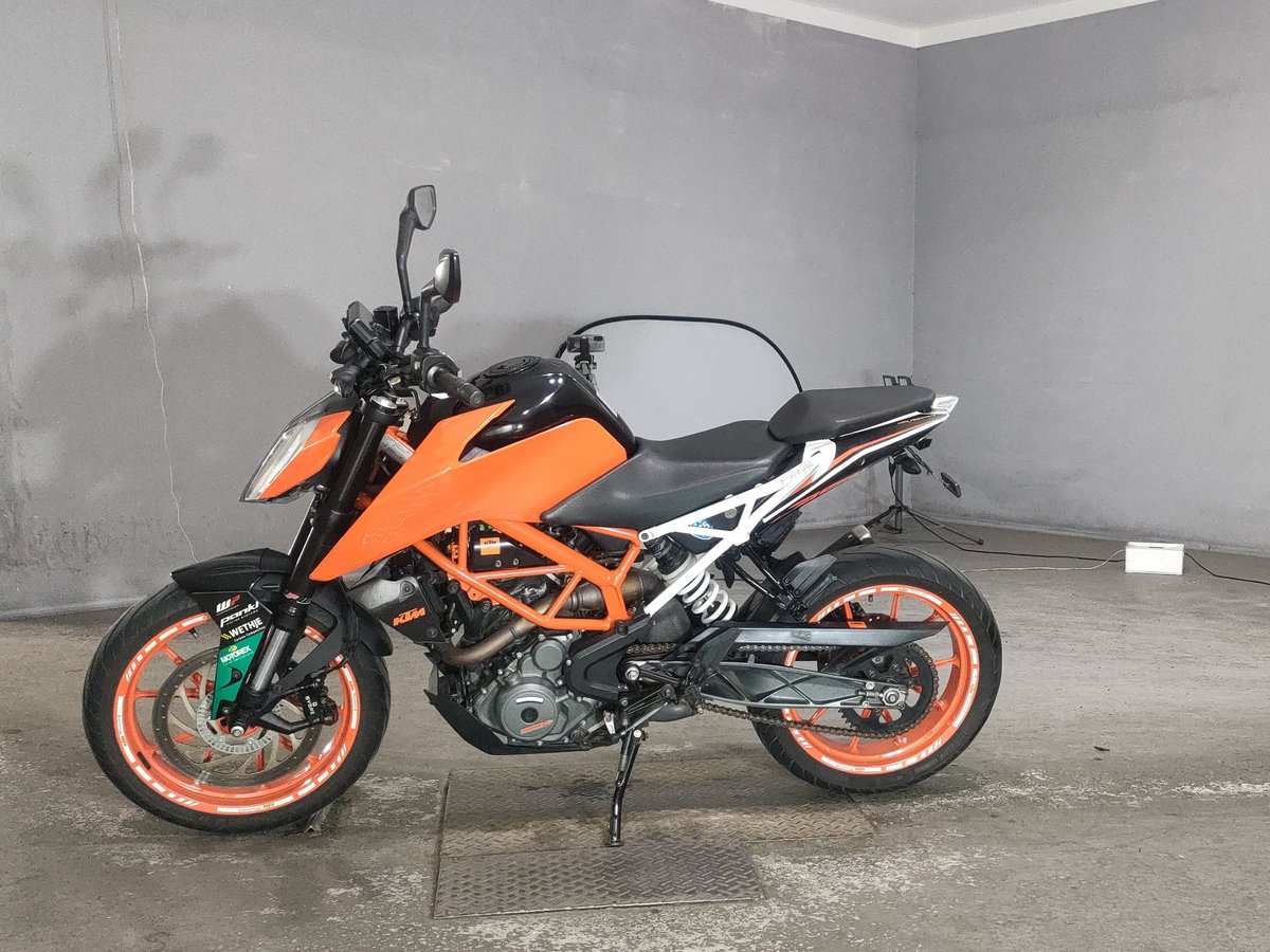 KTM 390 DUKE 2017, рама VBKJPJ403HC246470 – мотоцикл из Японии с аукциона JBA, фото 2