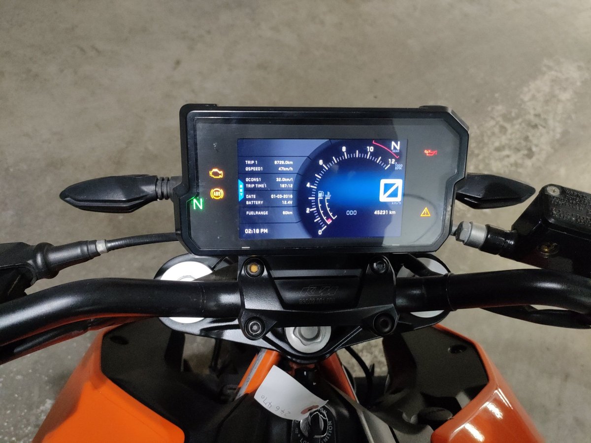 KTM 390 DUKE 2017, рама VBKJPJ403HC246470 – мотоцикл из Японии с аукциона JBA, фото 5