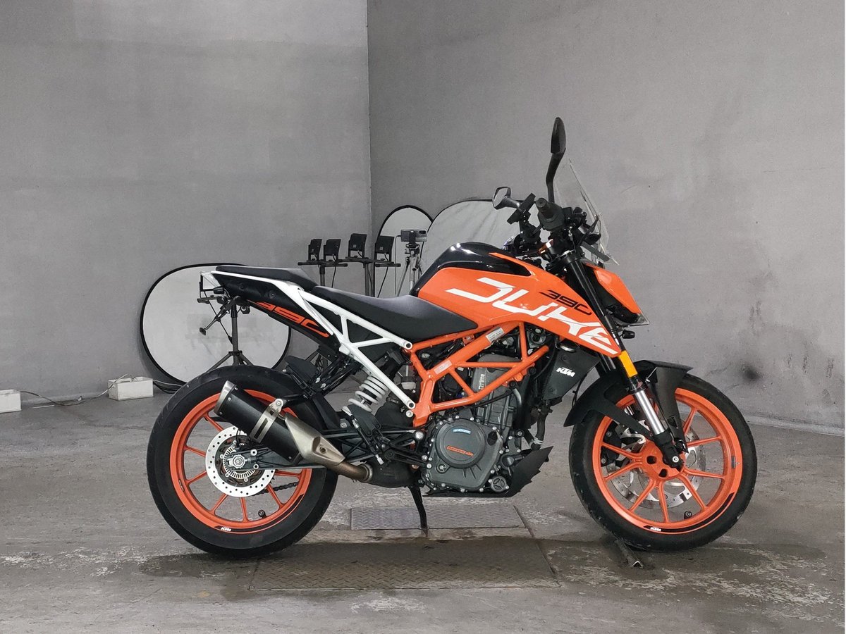 KTM 390 DUKE 2020, рама VBKJPJ409KC245153 – мотоцикл из Японии с аукциона JBA, фото 1