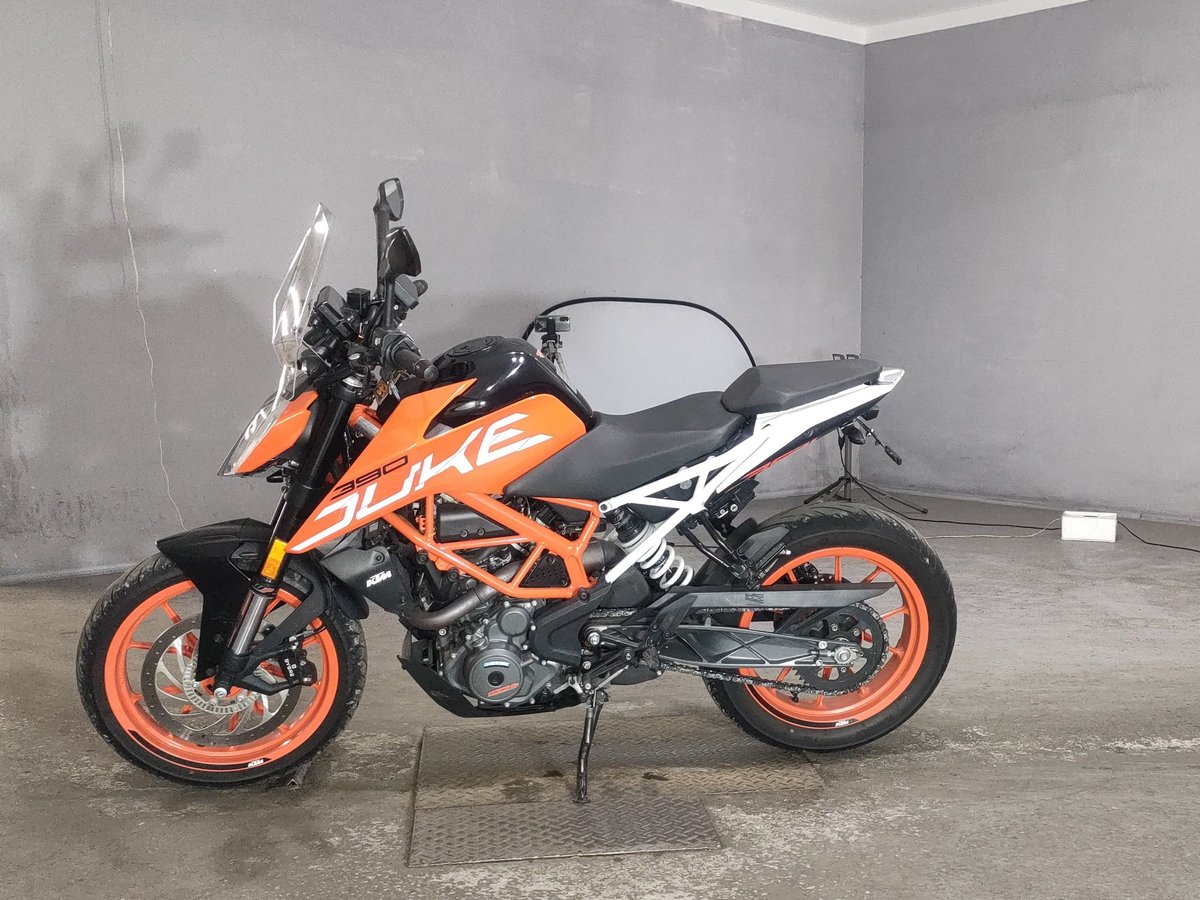 KTM 390 DUKE 2020, рама VBKJPJ409KC245153 – мотоцикл из Японии с аукциона JBA, фото 2