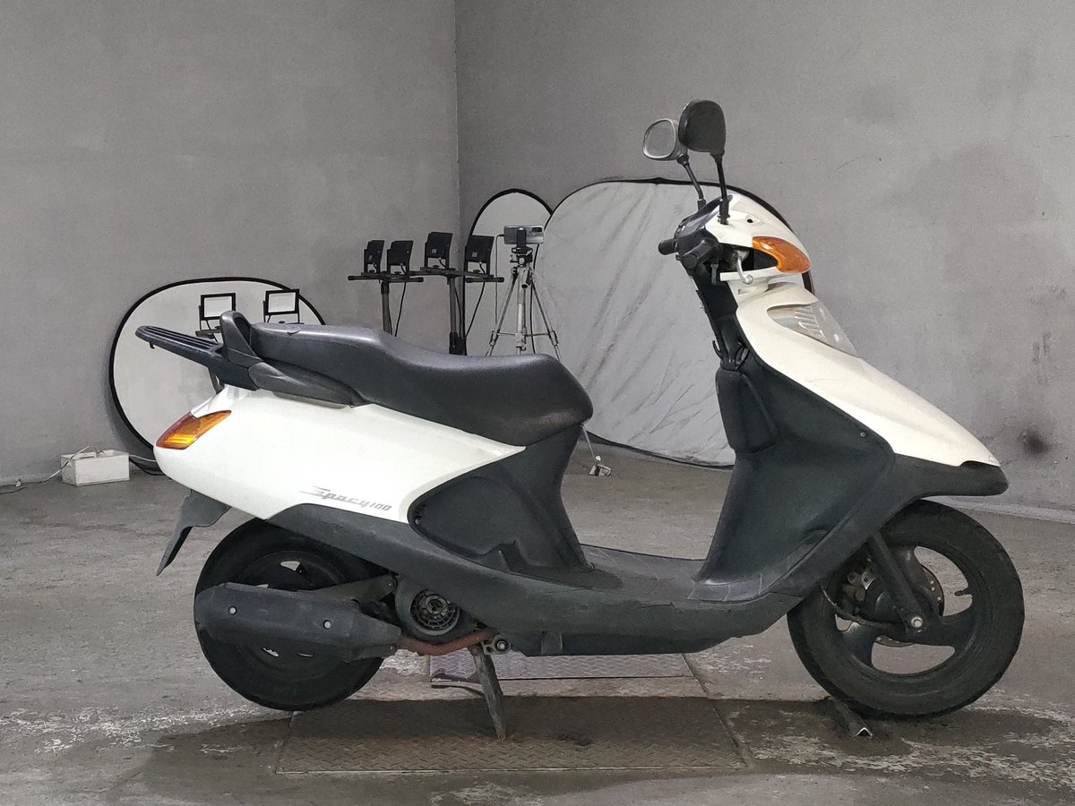 Honda SPICY100 2007, рама JF13-1206946 – мотоцикл из Японии с аукциона JBA, фото 1
