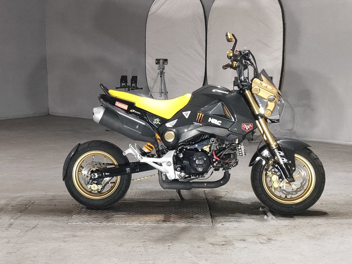 Honda MSX125 GROM, рама JF61-1102535 – мотоцикл из Японии с аукциона JBA, фото 1