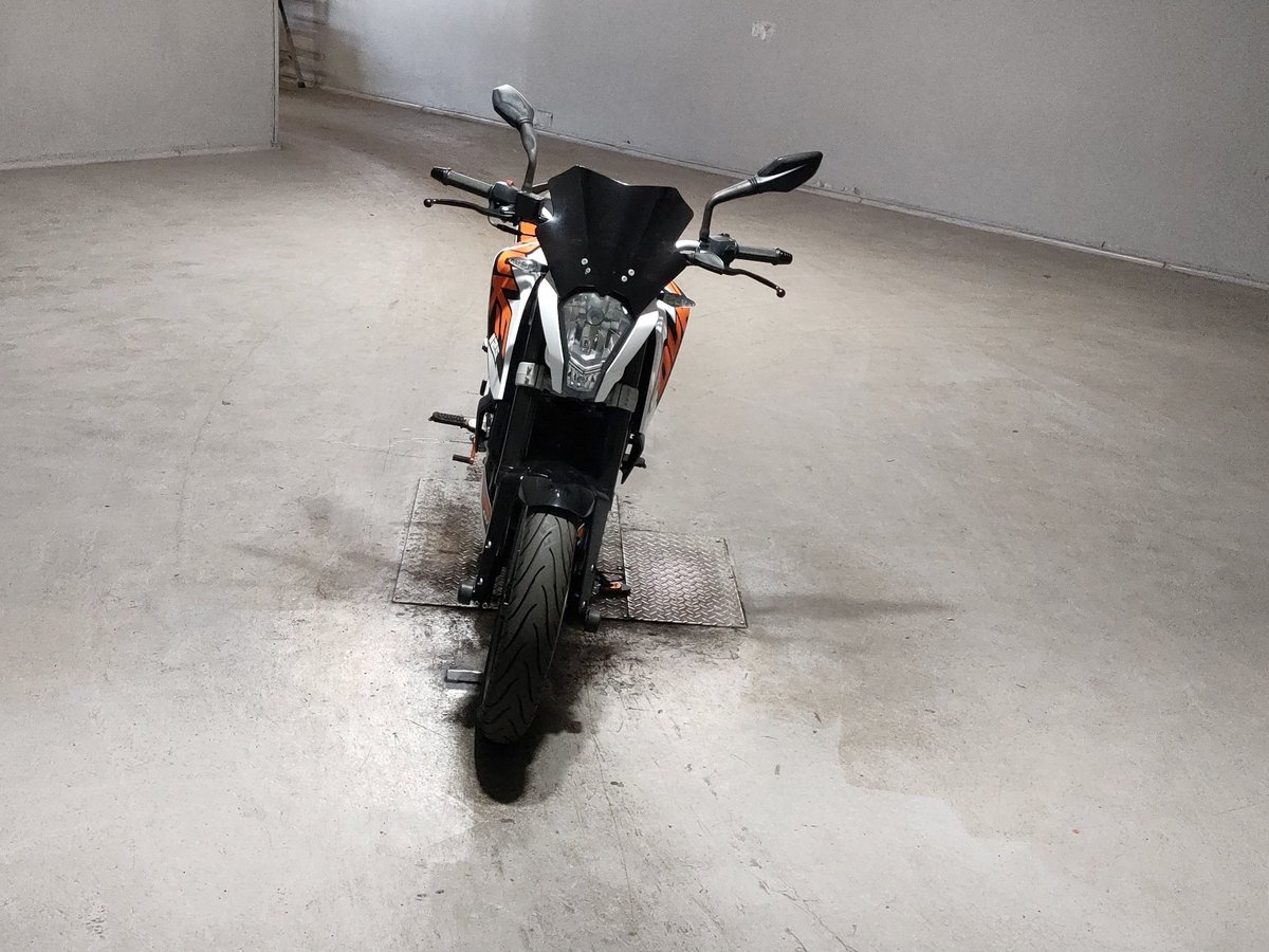 KTM 125 DUKE 2014, рама VBKJGA401EC033609 – мотоцикл из Японии с аукциона JBA, фото 3