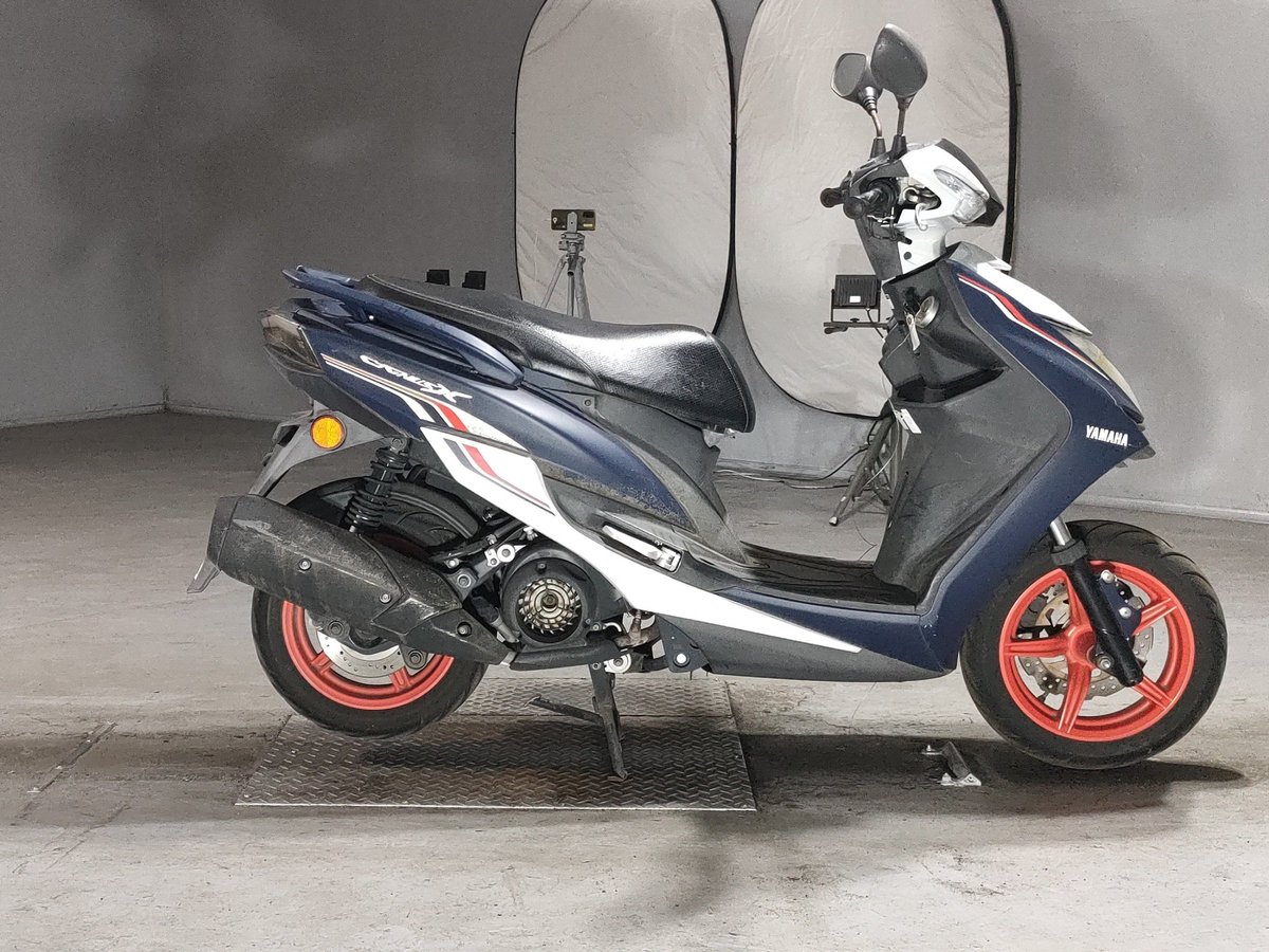 Yamaha CYGNUS125XSR 2017, рама SED8J-004950 – мотоцикл из Японии с аукциона JBA, фото 1