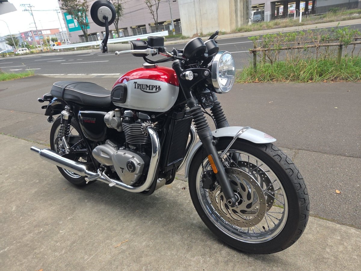 Triumph BONNEVILLE T120 2020, рама SMTDAD75HWLAC0654 – мотоцикл из Японии с аукциона IAUC, фото 4