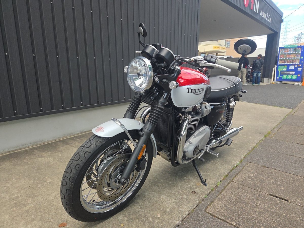 Triumph BONNEVILLE T120 2020, рама SMTDAD75HWLAC0654 – мотоцикл из Японии с аукциона IAUC, фото 6