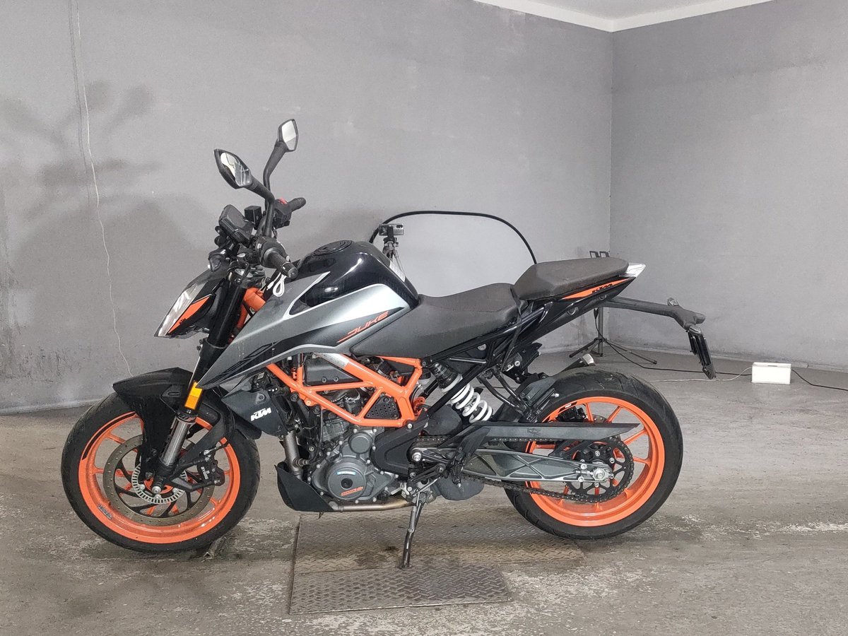 KTM 390 DUKE 2023, рама VBKJPJ405NC291082 – мотоцикл из Японии с аукциона JBA, фото 2