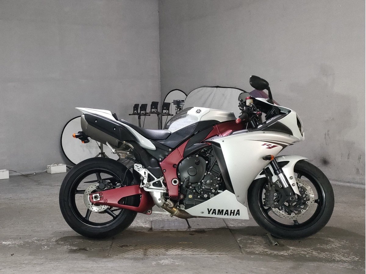 Yamaha YZF-R1 2009, рама RN24J-000523 – мотоцикл из Японии с аукциона JBA, фото 1