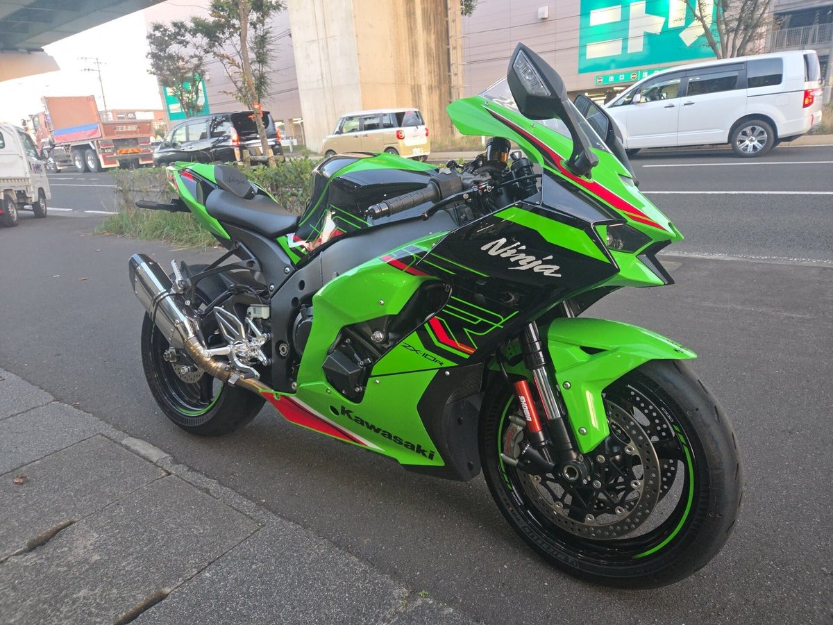 Kawasaki NINJA ZX-10R 2023, рама ZXT02L-009627 – мотоцикл из Японии с аукциона IAUC, фото 4