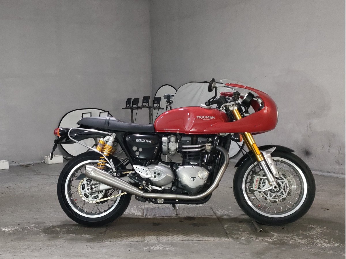 Triumph THRUXTON1200R 2017, рама SMTDAD72H4G773718 – мотоцикл из Японии с аукциона JBA, фото 1