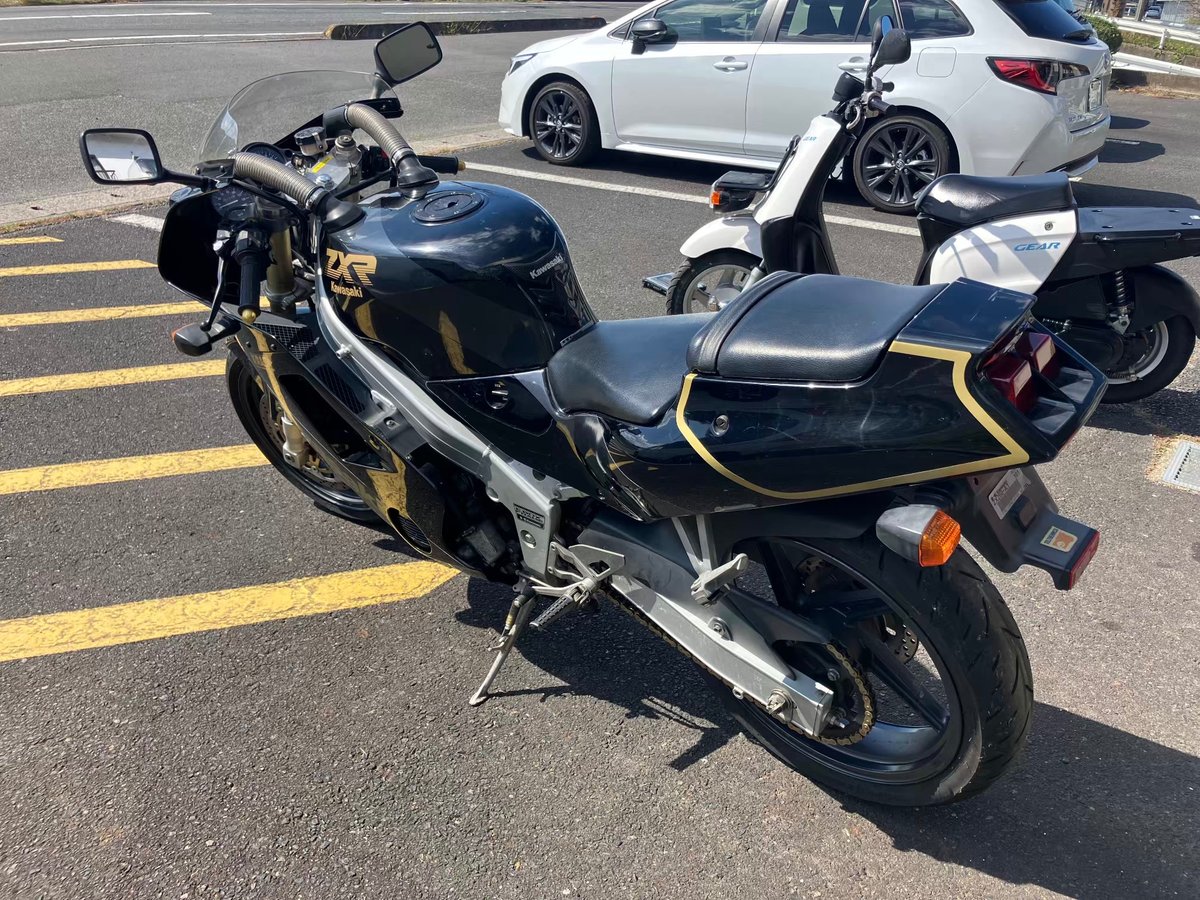 Kawasaki ZXR250, рама ZX250A-001354 – мотоцикл из Японии с аукциона IAUC, фото 2