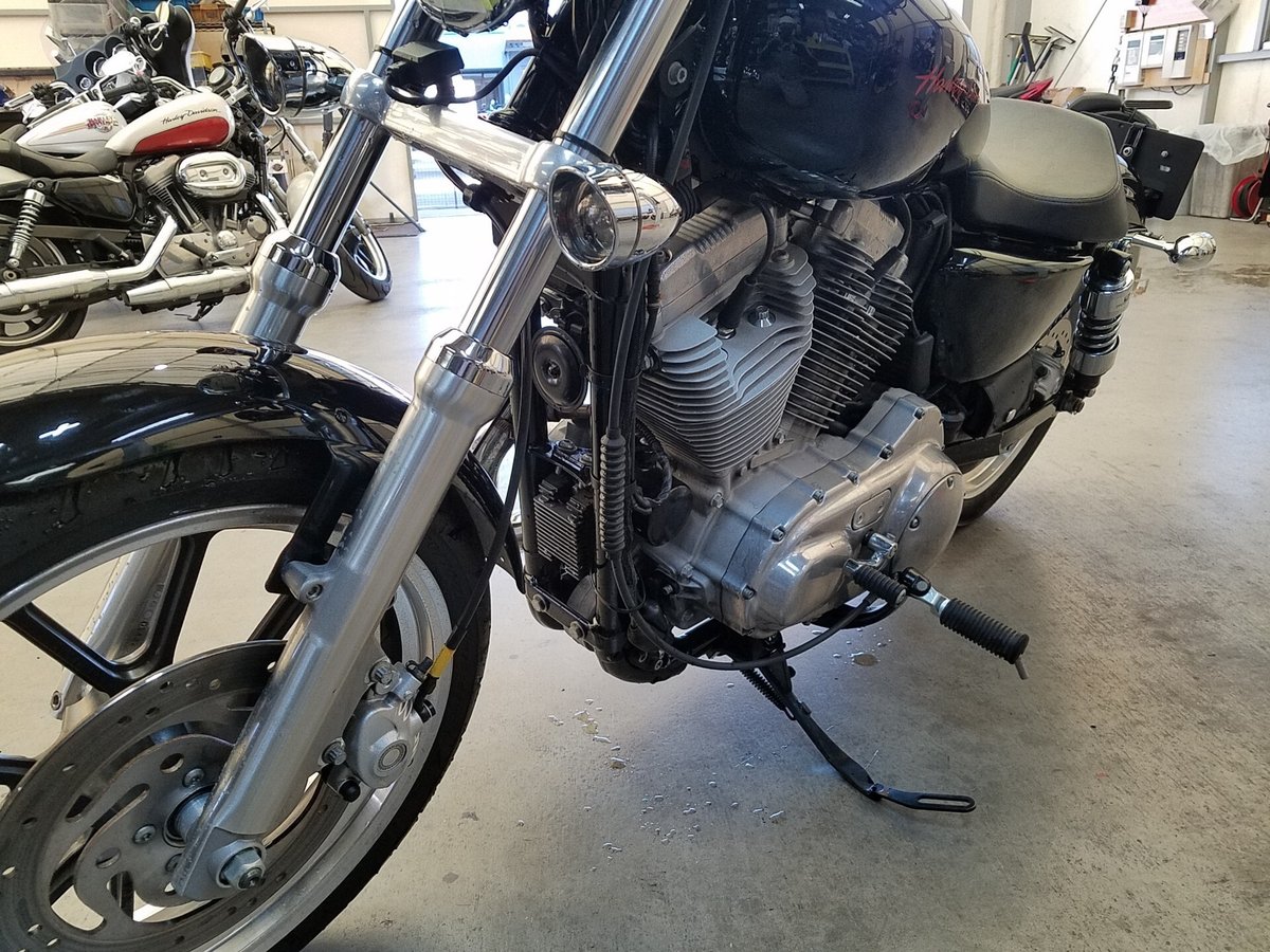 HD SPORTSTER XL883L 2011, рама 5HD4CR2E5BC422649 – мотоцикл из Японии с аукциона IAUC, фото 6