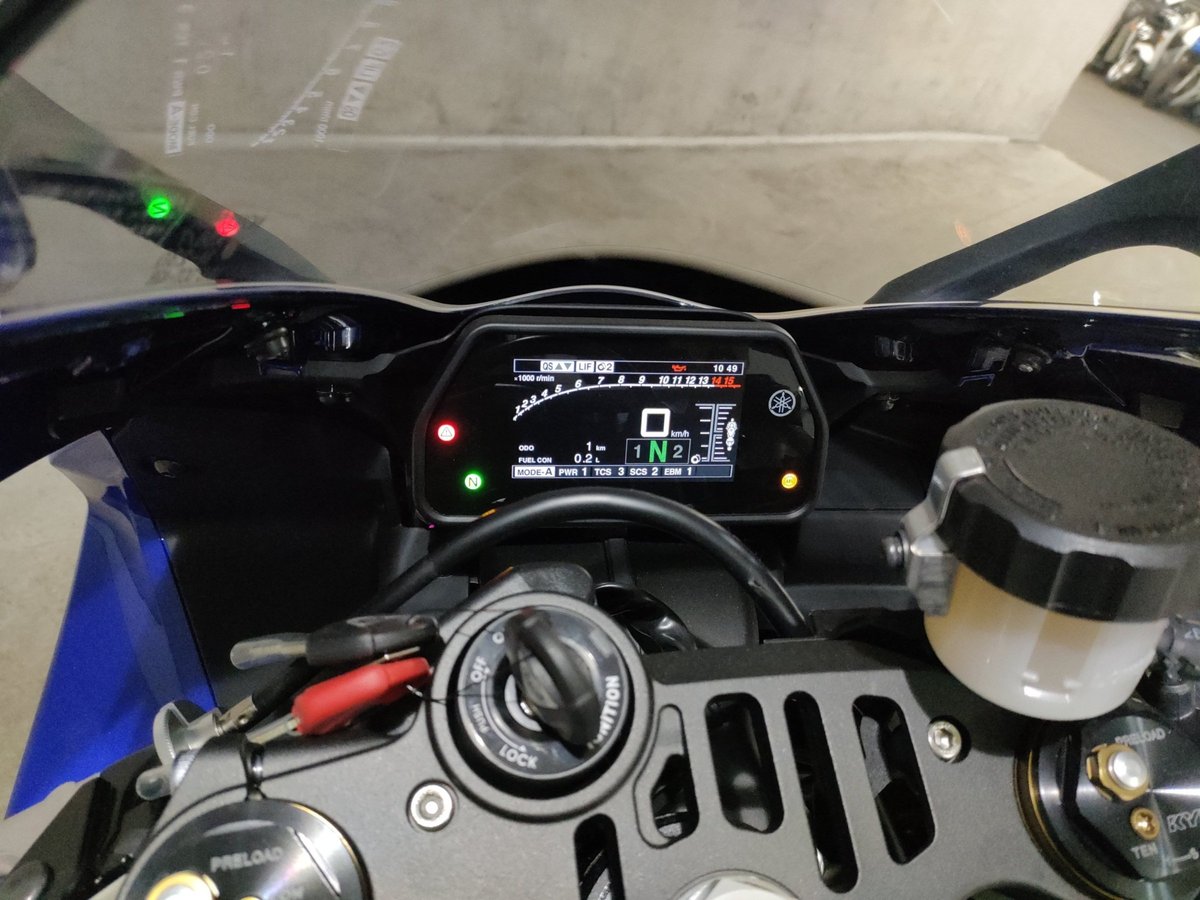Yamaha YZF-R1 2026, рама RN65J-003214 – мотоцикл из Японии с аукциона JBA, фото 5
