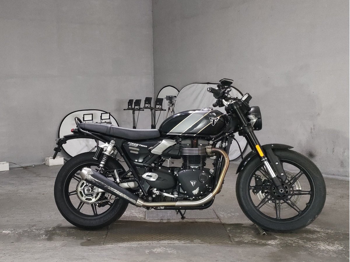 Triumph SPEED TWIN 900 2025, рама SMTDP0G28STCH2026 – мотоцикл из Японии с аукциона JBA, фото 1