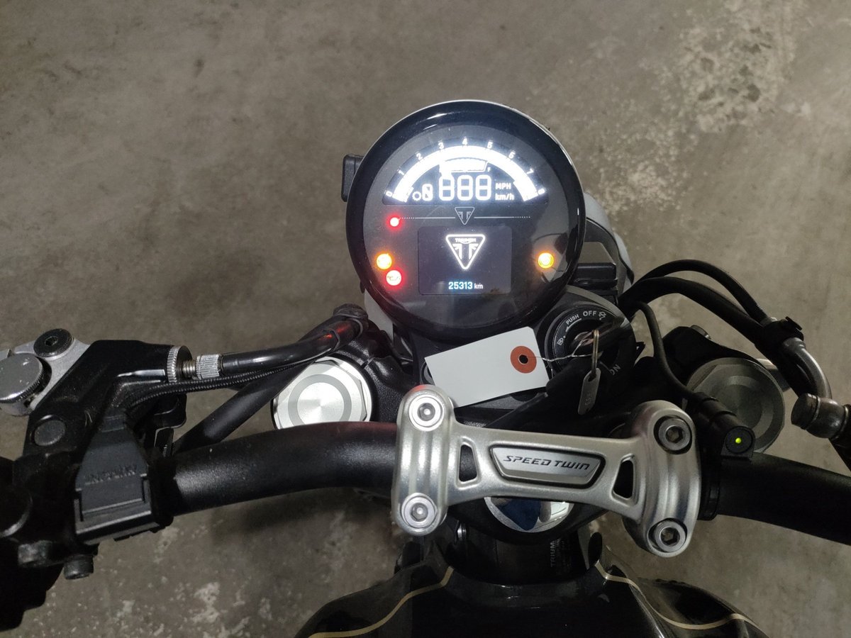 Triumph SPEED TWIN 900 2025, рама SMTDP0G28STCH2026 – мотоцикл из Японии с аукциона JBA, фото 5