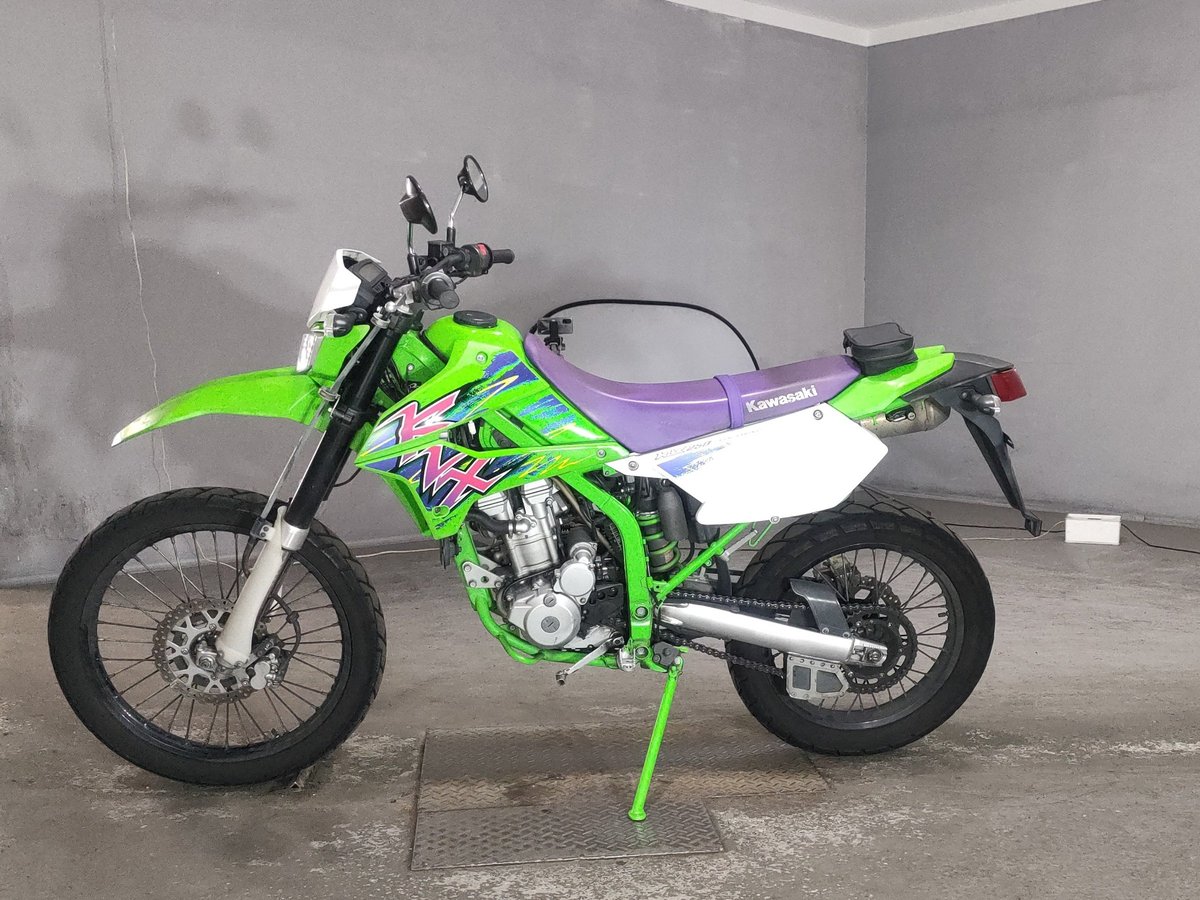 Kawasaki KLX250, рама LX250S-A24574 – мотоцикл из Японии с аукциона JBA, фото 2