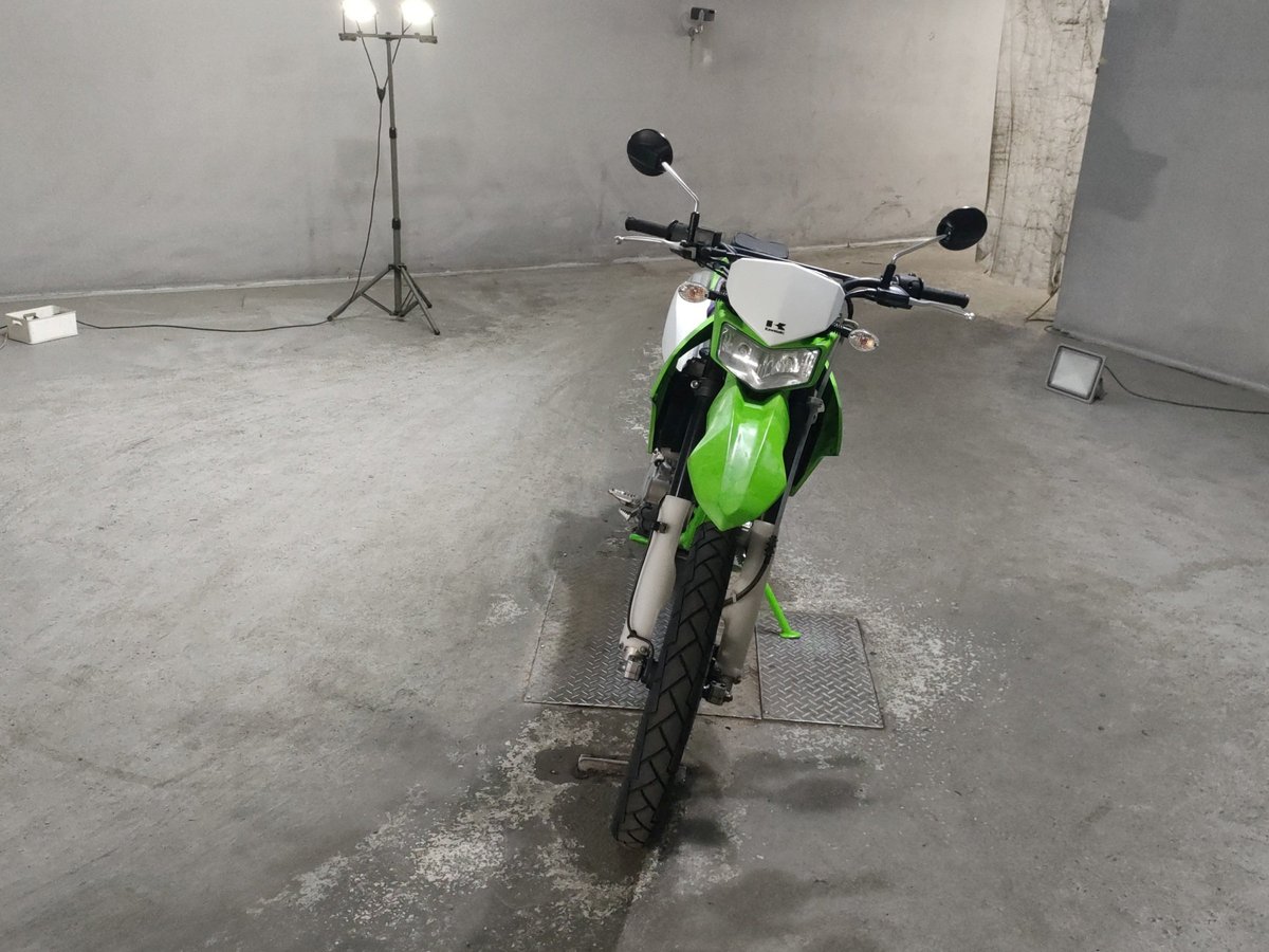 Kawasaki KLX250, рама LX250S-A24574 – мотоцикл из Японии с аукциона JBA, фото 3