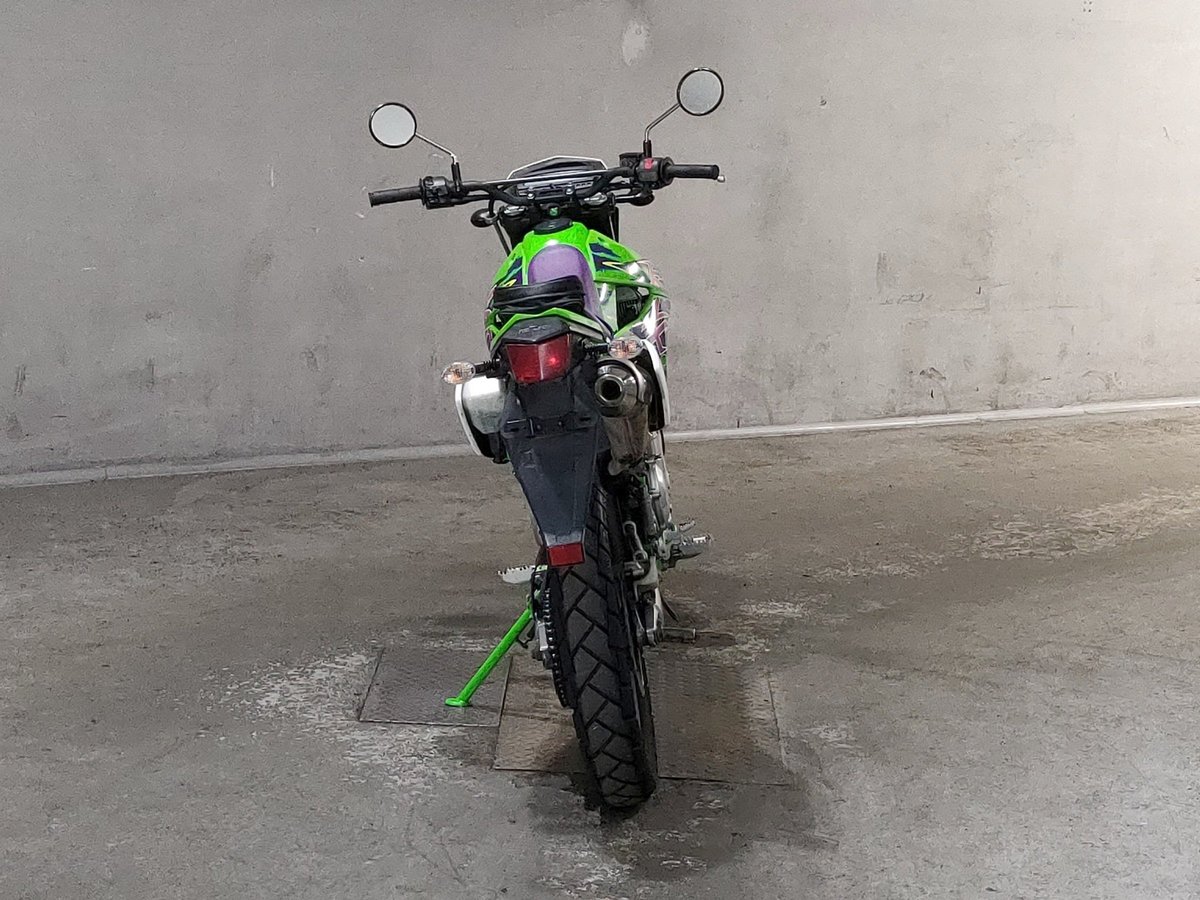 Kawasaki KLX250, рама LX250S-A24574 – мотоцикл из Японии с аукциона JBA, фото 4