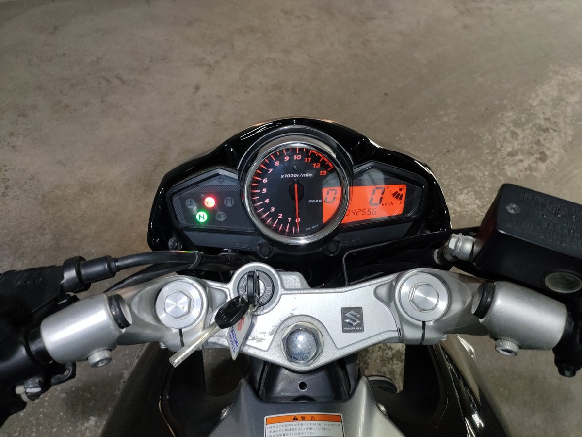 Suzuki GSR250, рама LC6GJ55D001113516 – мотоцикл из Японии с аукциона JBA, фото 5