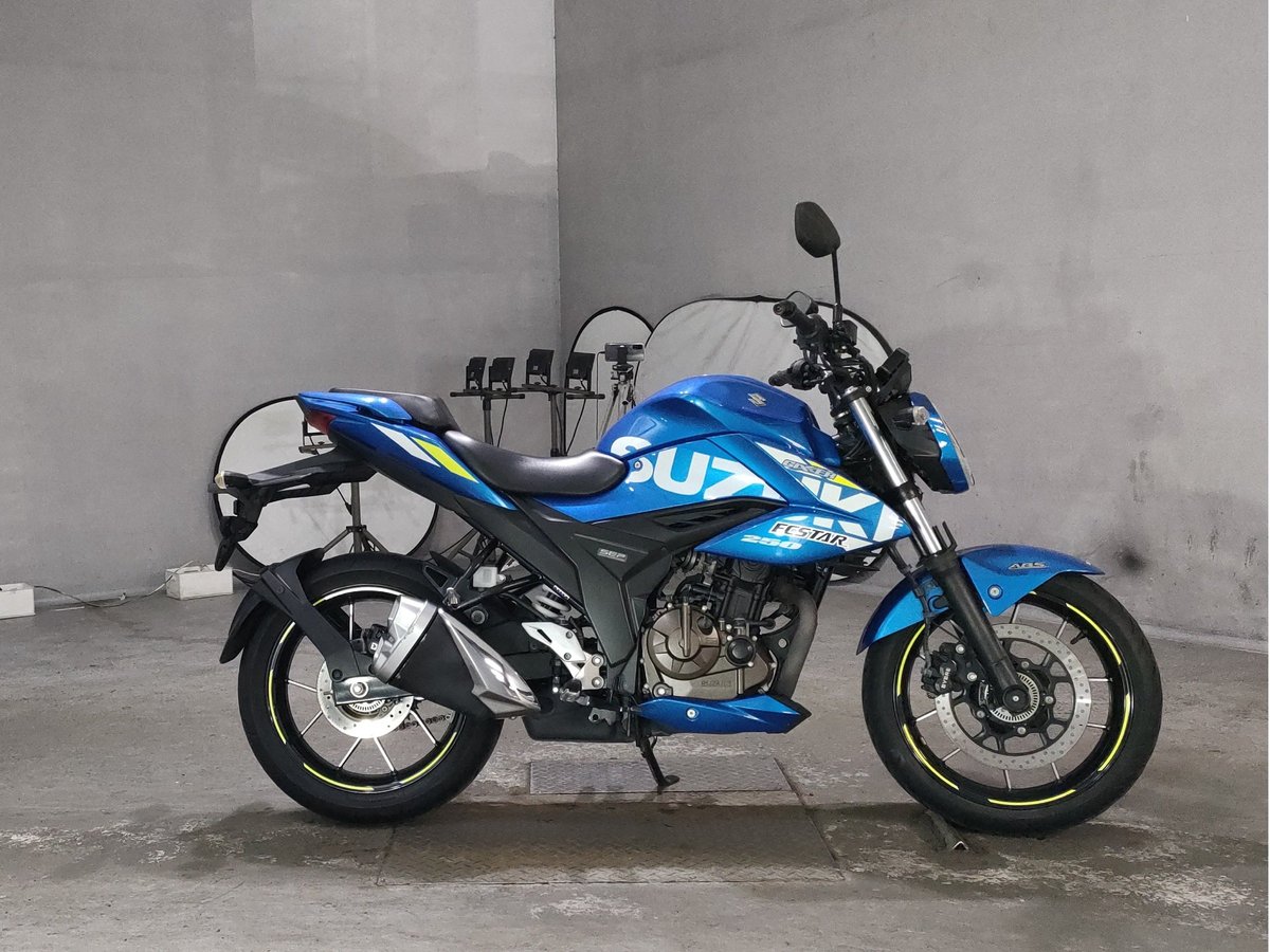 Suzuki GIXXER250, рама ED22B-105147 – мотоцикл из Японии с аукциона JBA, фото 1