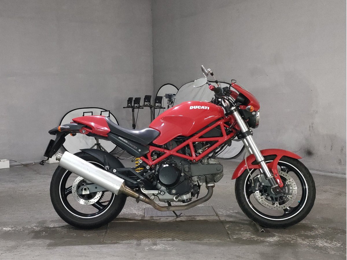 Ducati MONSTER 400 2008, рама ZDMM407AA7B105007 – мотоцикл из Японии с аукциона JBA, фото 1