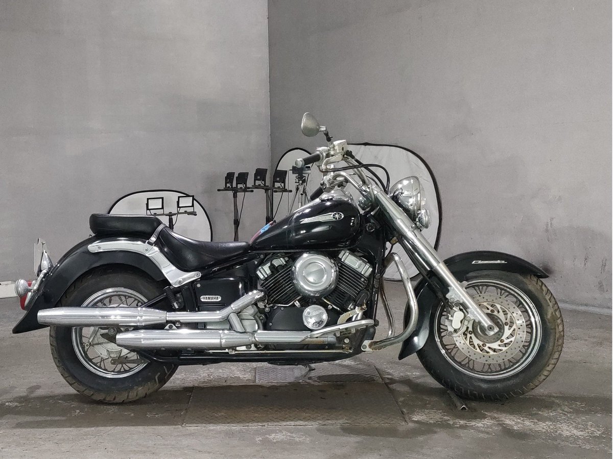 Yamaha DRAGSTAR XVS400 CLASSIC 2009, рама VH01J-026642 – мотоцикл из Японии с аукциона JBA, фото 1