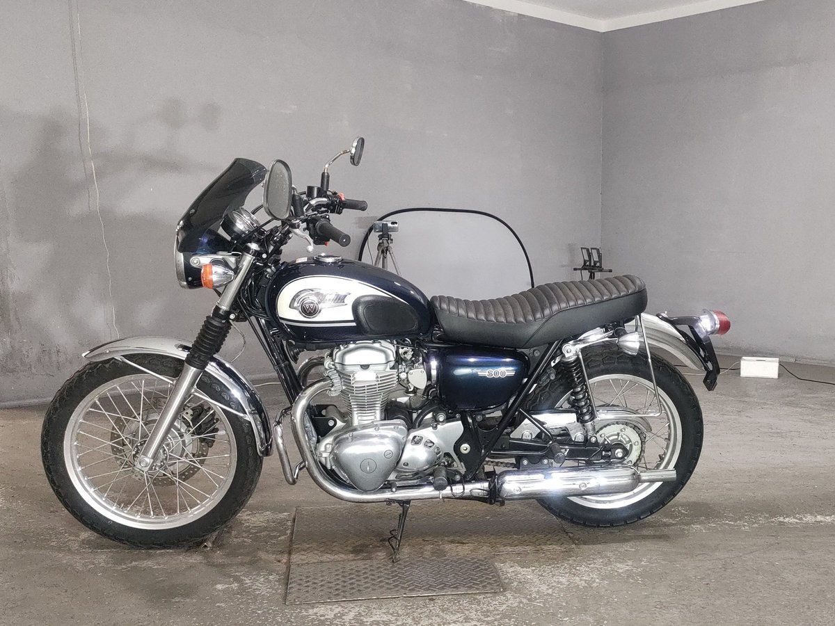 Kawasaki W800 2015, рама EJ800A-026315 – мотоцикл из Японии с аукциона JBA, фото 2