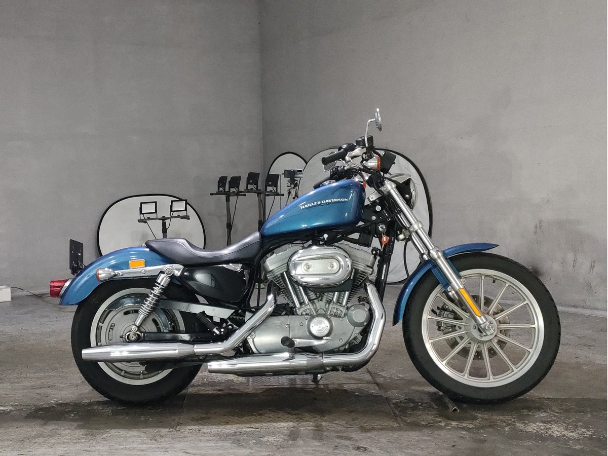 HD SPORTSTER XL883L 2005, рама 5HD4CMM145K464544 – мотоцикл из Японии с аукциона JBA, фото 1