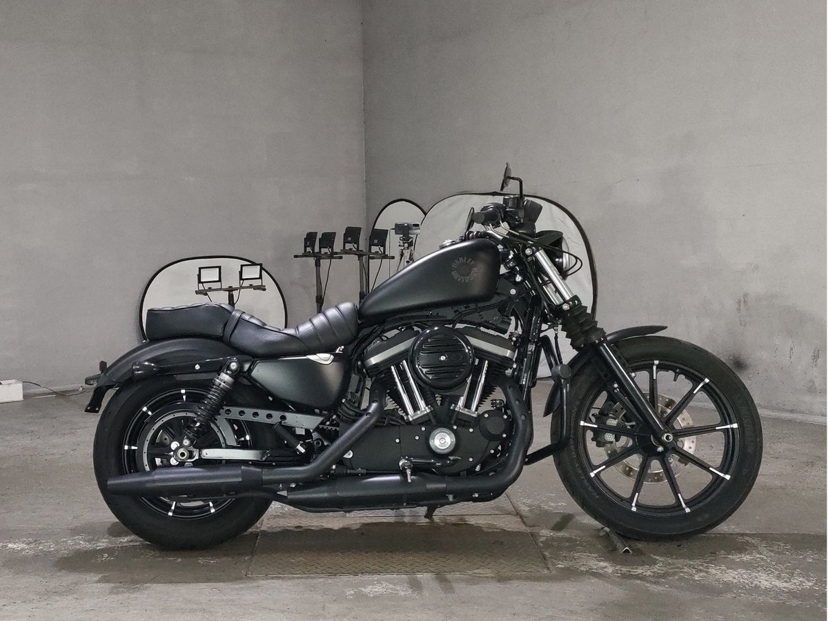 HD SPORTSTER IRON XL883N 2021, рама 5HD4LE254MB409828 – мотоцикл из Японии с аукциона JBA, фото 1