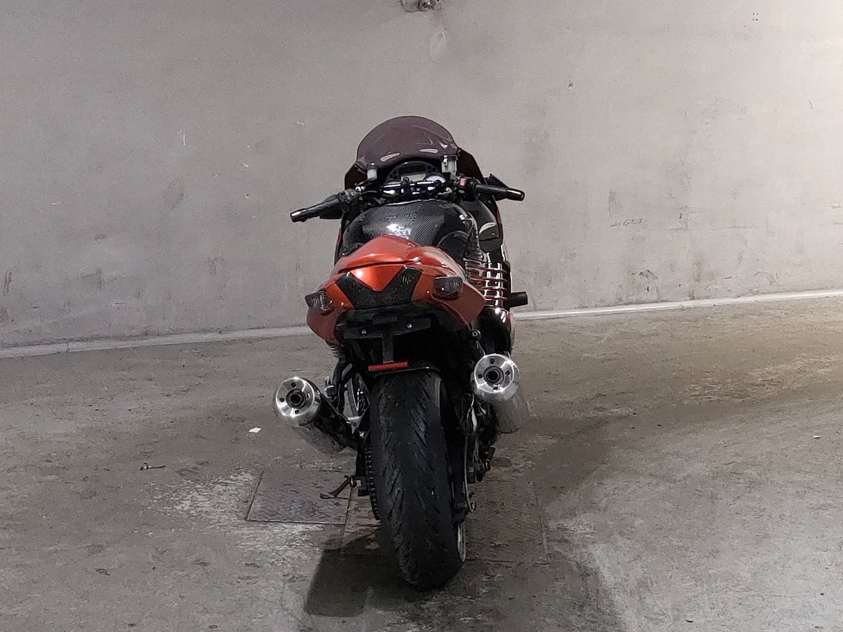 Kawasaki ZZ-R1400 2009, рама ZXT40C-002448 – мотоцикл из Японии с аукциона JBA, фото 4