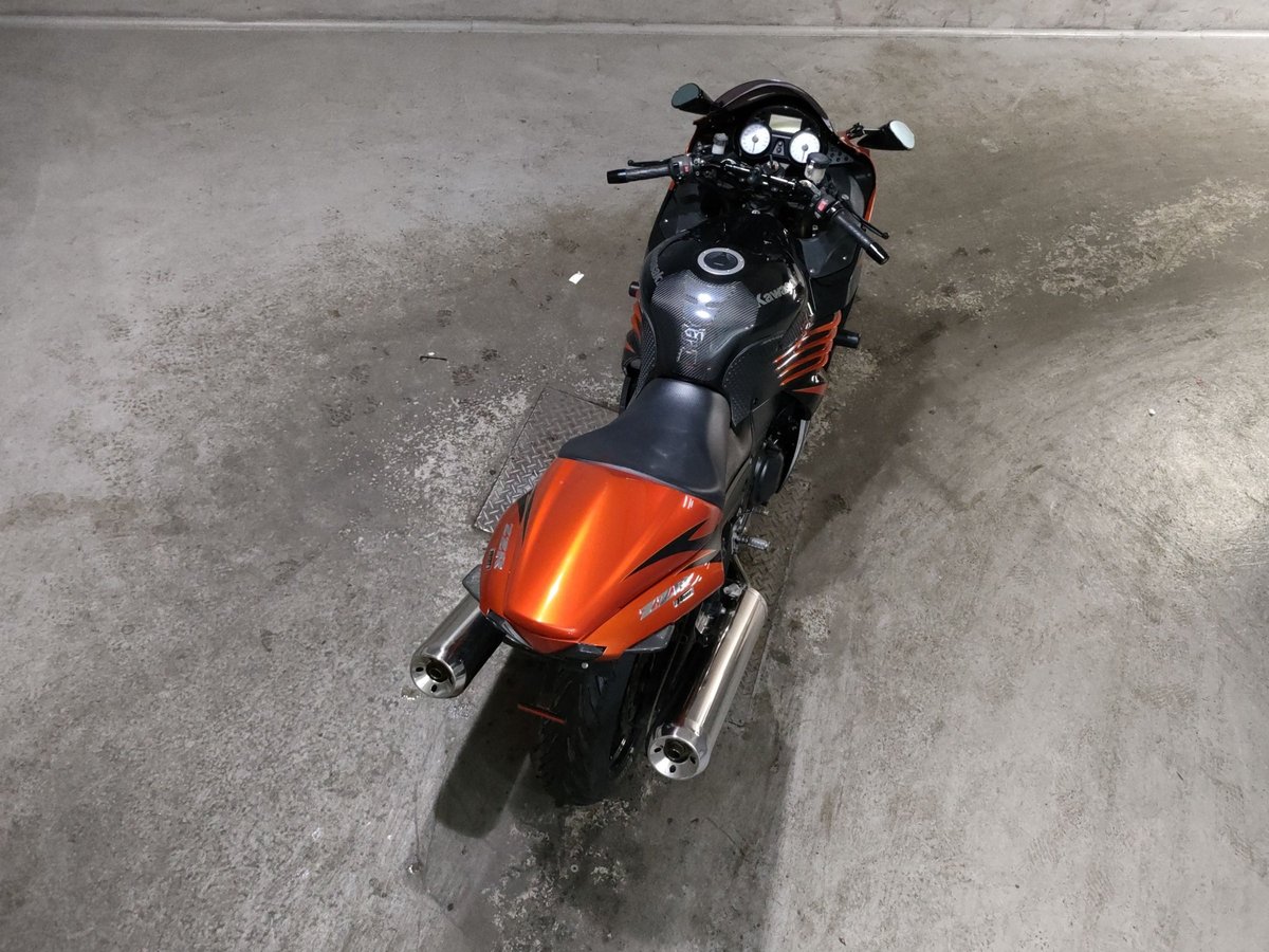 Kawasaki ZZ-R1400 2009, рама ZXT40C-002448 – мотоцикл из Японии с аукциона JBA, фото 6