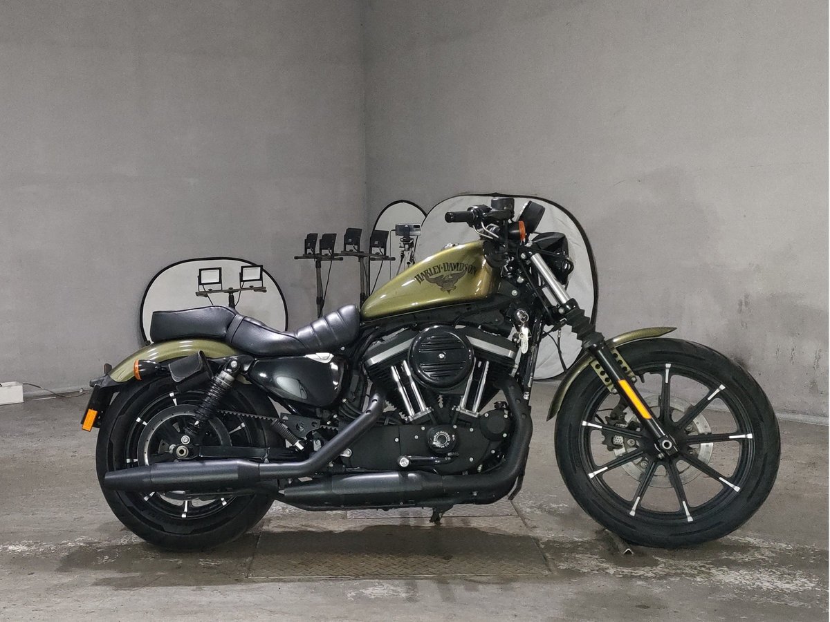 HD SPORTSTER IRON XL883N 2017, рама 5HD4LE2EXHC413351 – мотоцикл из Японии с аукциона JBA, фото 1