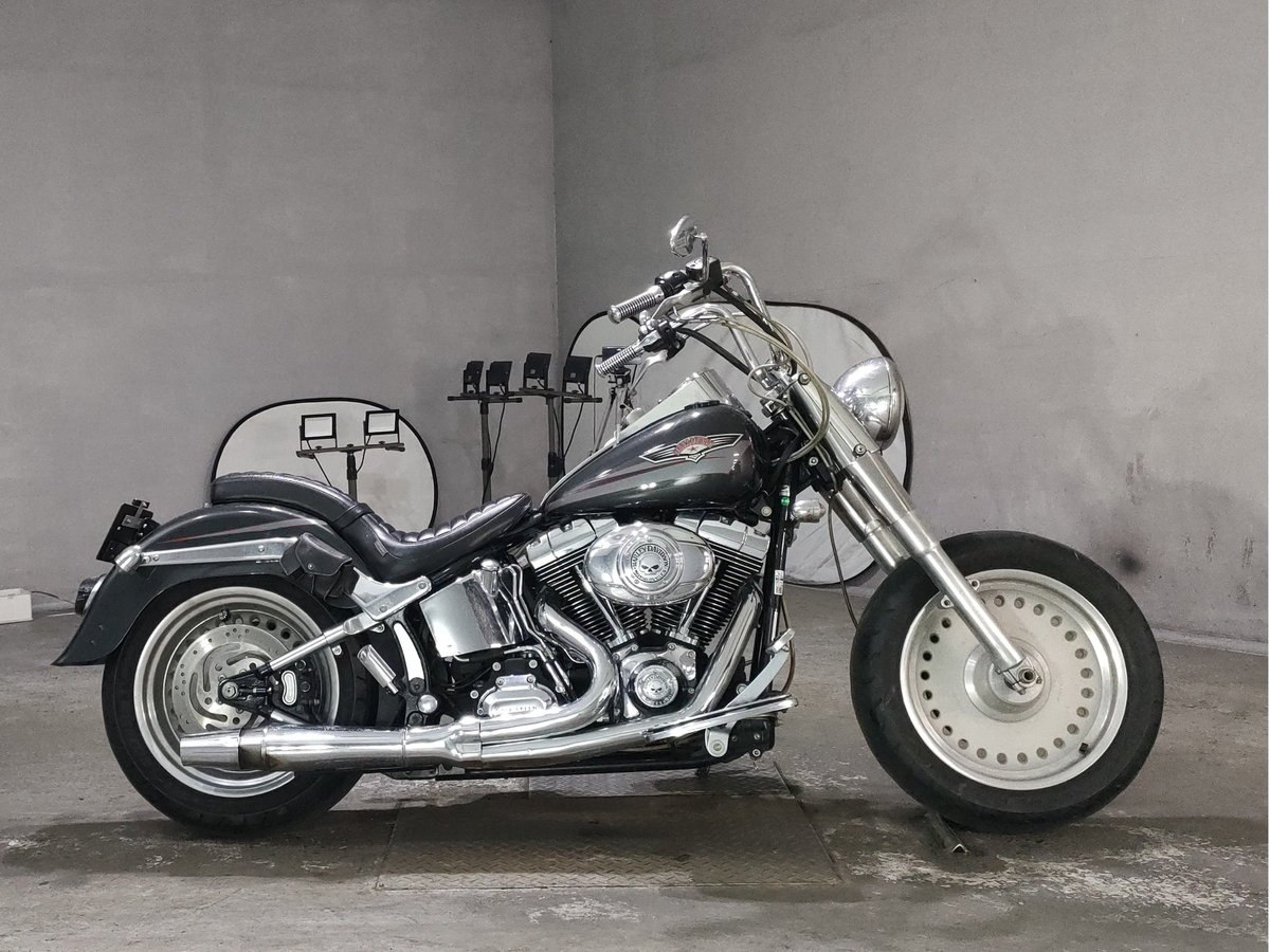 HD FATBOY FLSTF1580 2006, рама 5HD1BX5167Y049036 – мотоцикл из Японии с аукциона JBA, фото 1