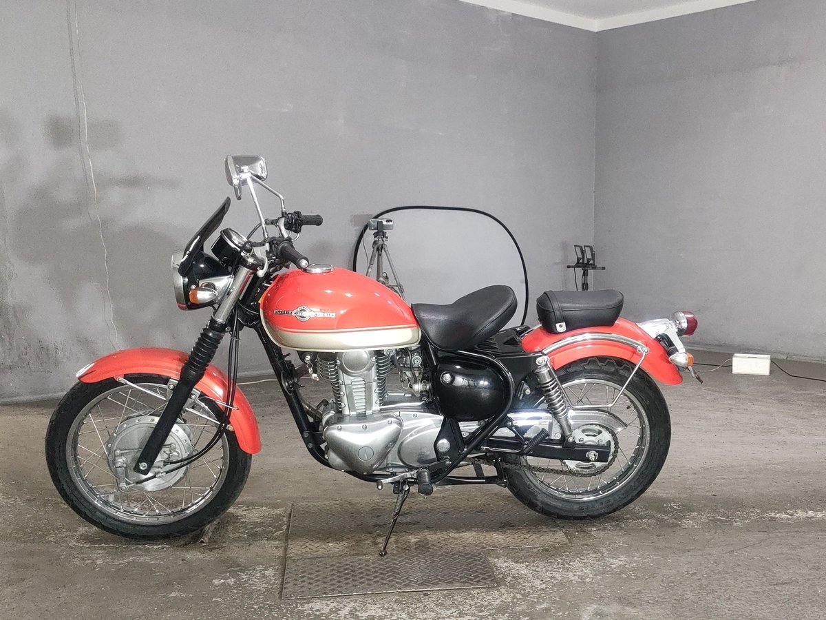 Kawasaki ESTRELLA, рама BJ250A-074808 – мотоцикл из Японии с аукциона JBA, фото 2