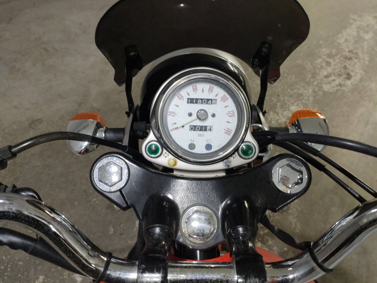 Kawasaki ESTRELLA, рама BJ250A-074808 – мотоцикл из Японии с аукциона JBA, фото 5