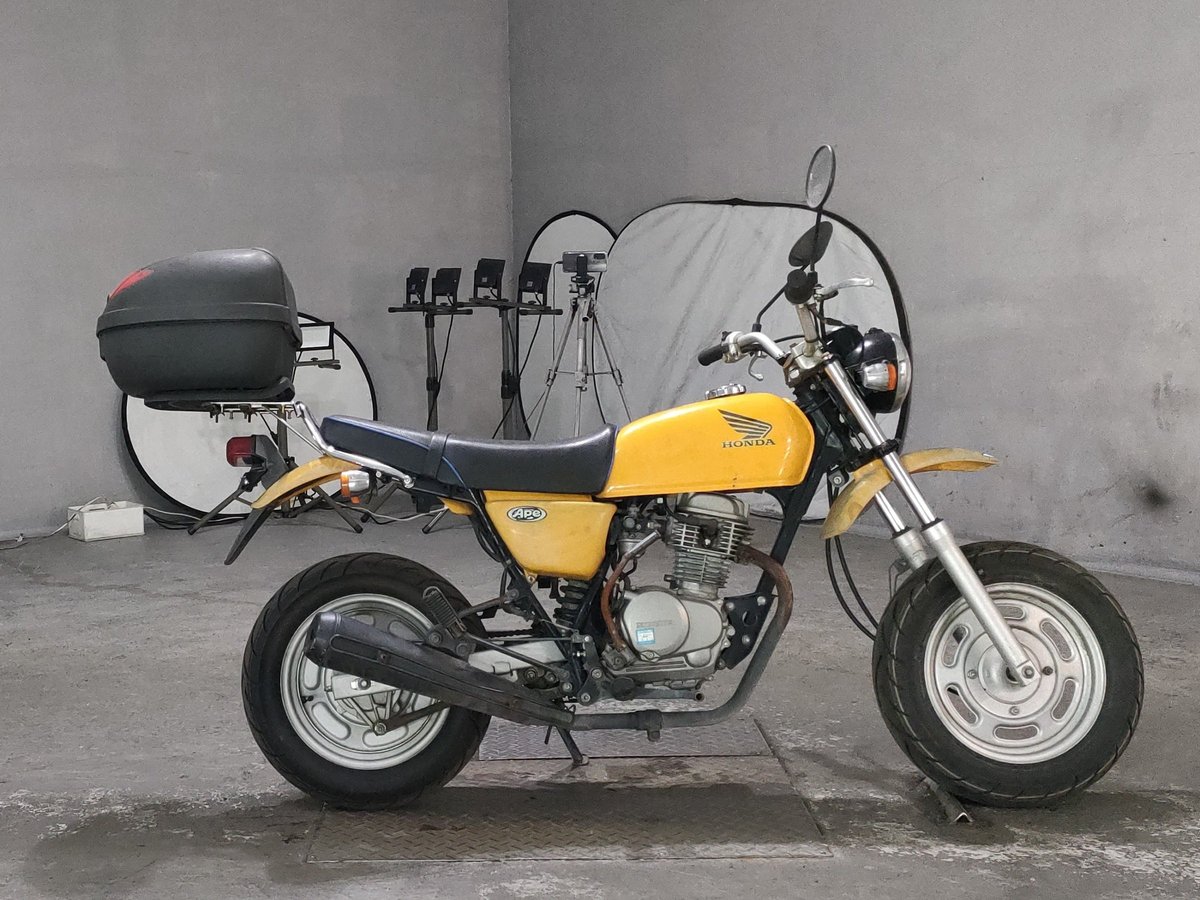 Honda APE100 2008, рама HC07-1501931 – мотоцикл из Японии с аукциона JBA, фото 1