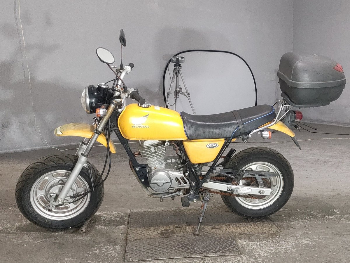 Honda APE100 2008, рама HC07-1501931 – мотоцикл из Японии с аукциона JBA, фото 2