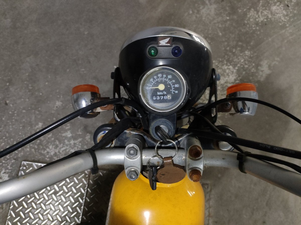 Honda APE100 2008, рама HC07-1501931 – мотоцикл из Японии с аукциона JBA, фото 5