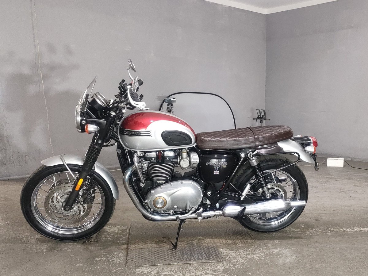 Triumph BONNEVILLE T120 2016, рама SMTDAD75HWG751415 – мотоцикл из Японии с аукциона JBA, фото 2