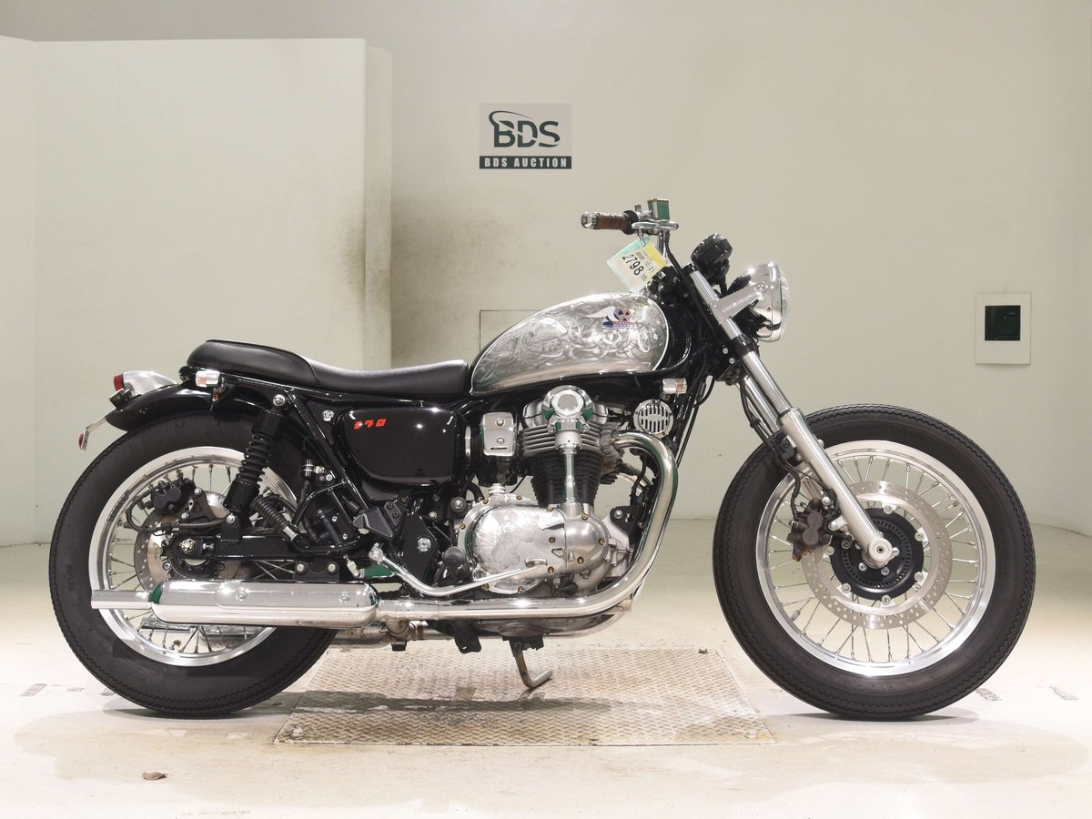 Kawasaki W800 2021, рама EJ800B-021342 – мотоцикл из Японии с аукциона BDS, фото 1