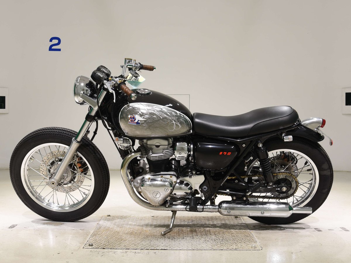 Kawasaki W800 2021, рама EJ800B-021342 – мотоцикл из Японии с аукциона BDS, фото 2